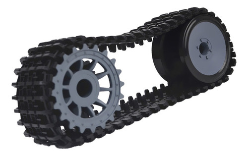 U Kit De Oruga Para Robots Tank Chassis Platform Arduino Rc