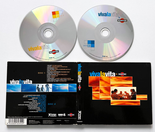  Various - Viva La Vita By Martini 2 X Cd Nm/nm Spain, Hou 