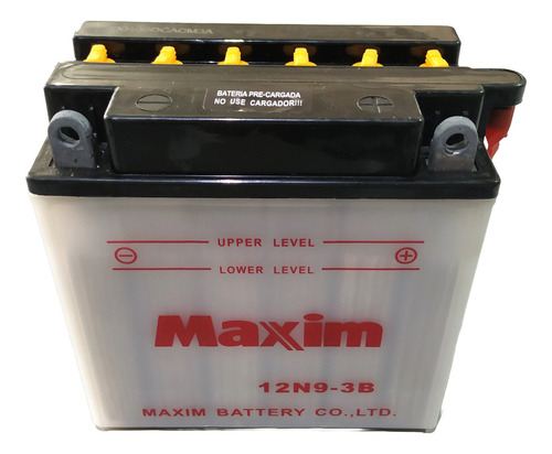 Bateria Maxim 12n9-3b Para Moto Okn Ram