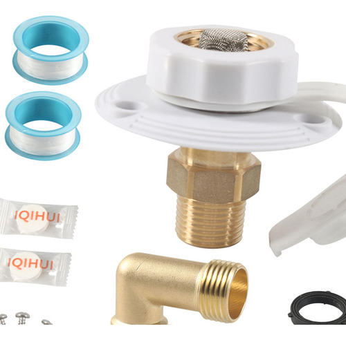 Kit De Entrada De Agua Para Rv City Con Válvula De