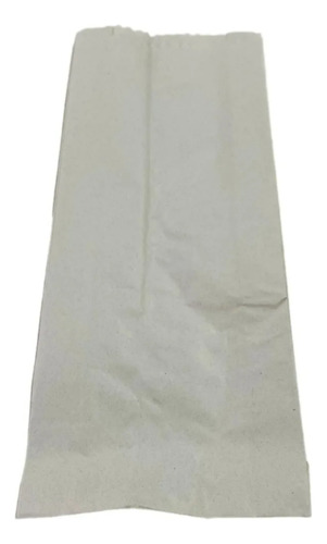 Bolsa Sobre Papel Sulfito Blanco Panaderia N 6 X 500u Blanco
