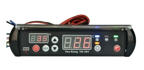 Controlador Humedad Temperatura Refrigeración Yk302