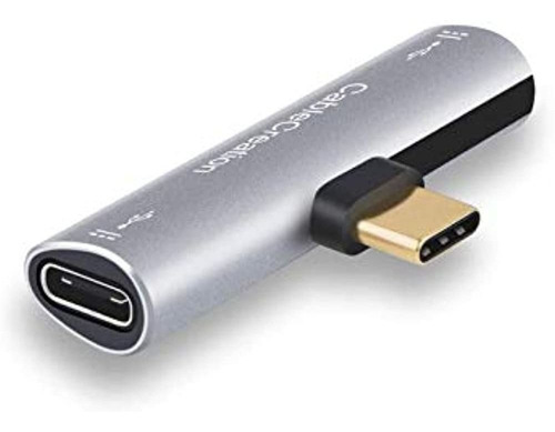 Adaptador De Audio Para Auriculares Usb C, Cablecreation 2-e