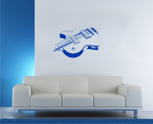 Vinilo Pared Guitarra New Wall Sticker