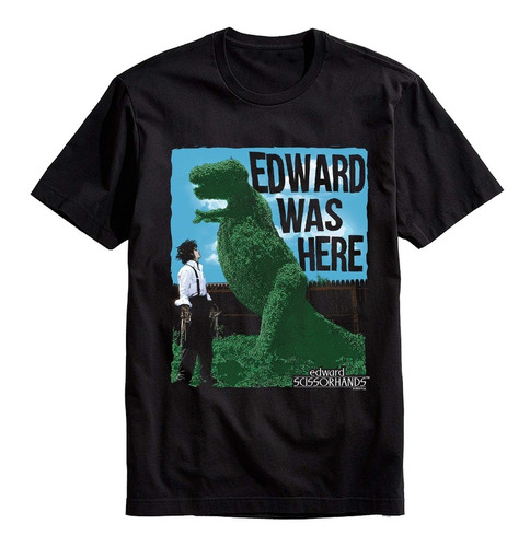 Playera Edward Scissorhands Was Here