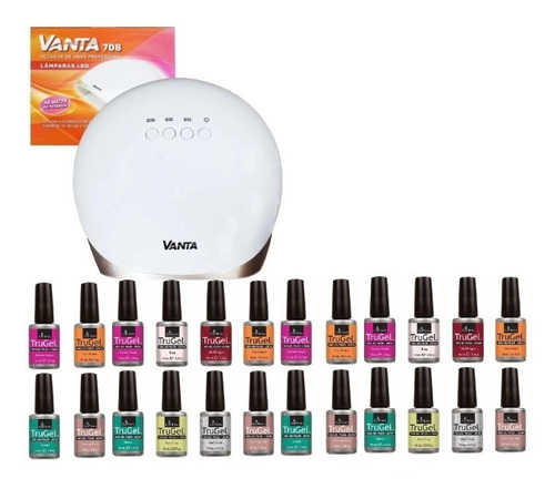 Kit Cabina Vanta 708 + 24 Esmaltes Uñas Ezflow A Eleccion