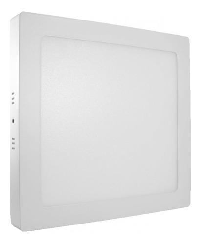 Kit 10 Painel Plafon 24w Led Branco Frio Sobrepor Quadrado