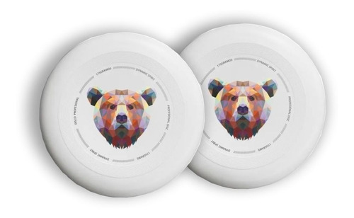 Frisbee Profesional Dynamic Combo X 2u Oso Disco 27 Cm