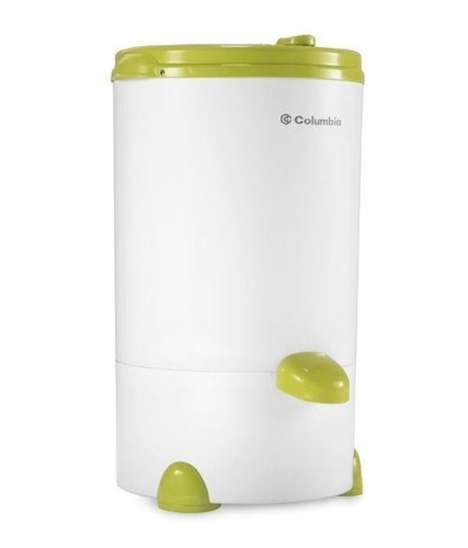 Imagen 5 de 7 de Secarropas Centrífugo Columbia Color Verde 5.5kg Hts 5504