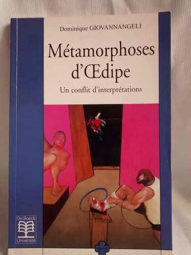 Imagen 1 de 5 de Métamorphoses  D´oedipe Dominique Giovannagelli  En Frances