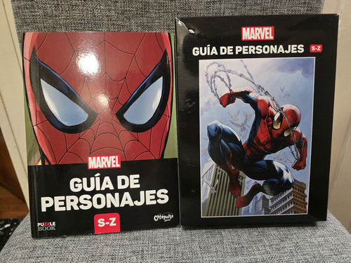 Libro Guía De Personajes Marvel S - Z Puzzle 300p Spiderman