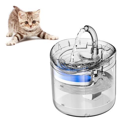 Bebedouro Fonte De Agua De Gato Cães Pet Alto Com Filtro