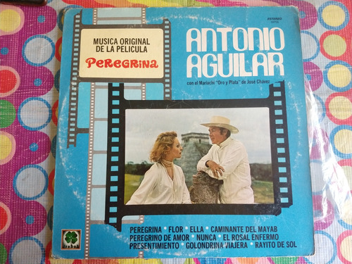 Antonio Aguilar Lp Musica Original Peregrina V