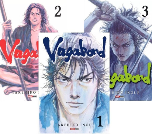 Vagabond Vol Tomo 1 2 3 Panini Manga Paquete Español