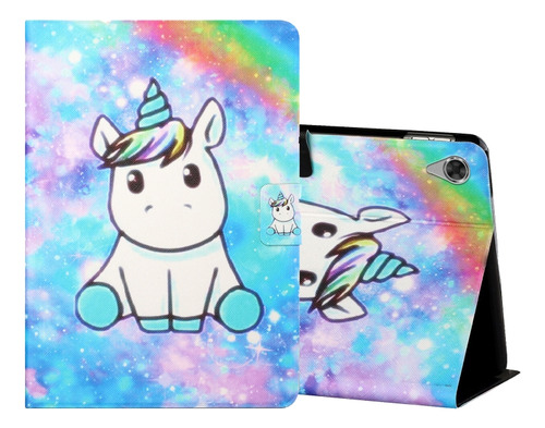 Funda De Piel De Unicornio Para Lenovo Tab M10 Hd De Segunda