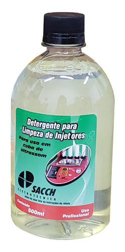 Detergente Para Limpeza De Bicos Injetores 500ml Sacch