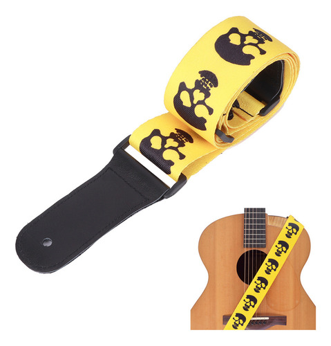Correa De Guitarra, Bajo Eléctrico Acústico, Ukelele Ajustab