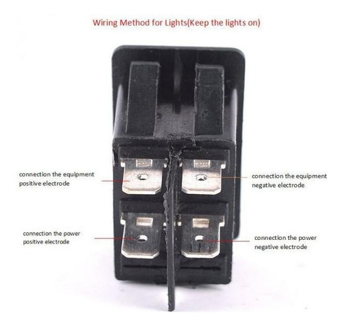 4x 4 Piezas Encendido / Apagado Interruptor Conducción Faro