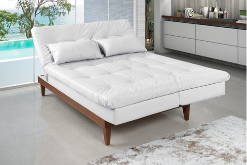 Sofá Cama Versátil Corano Espuma D33 Confortável Luxo - R$ 1.698,08