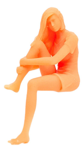 . Figura De Menina Em Escala 4 1/64, Filha De Modelo De