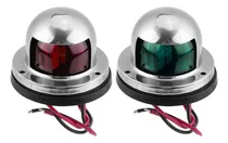 Comprar Par Luz Navegação Bombordo Boreste Inox 12v Verde Vermelha