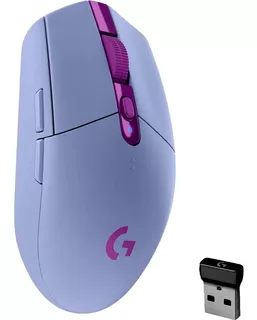 P Mouse Wireless Logitech G305 12000 Dpi Gaming Color Lilac