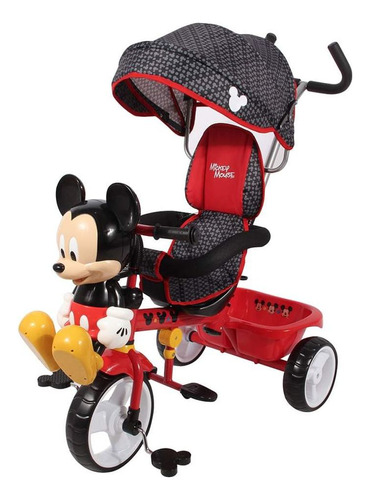 Triciclo Apache Mickey Mouse 3 En 1 Evolucion