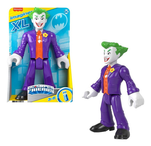 Imaginext Dc Super Friends Xl Figura The Joker Guasón