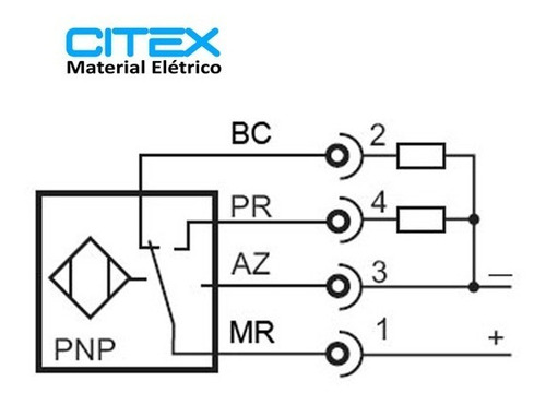 Cm30-3015pc Sensor Capacitivo Na+nf 6~36v Não Faceado Pnp