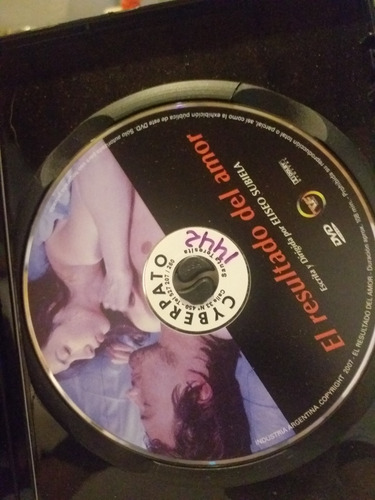 Película El Resultado Del Amor. Original. Eliseo Subiela (Usado)