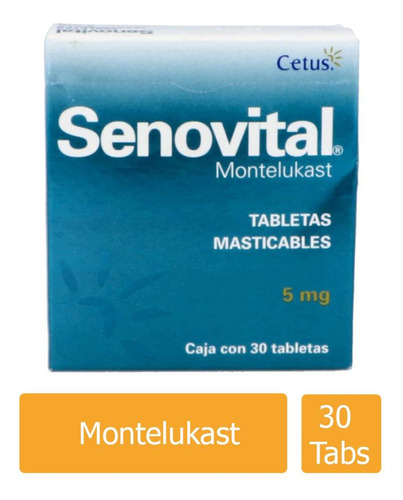 Senovital 5 Mg Caja Con 30 Tabletas Masticables