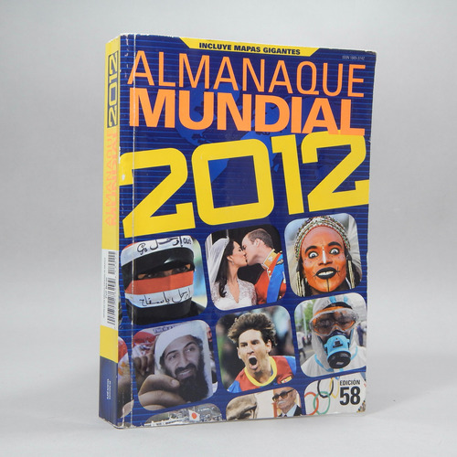 Almanaque Mundial 2012 Edición 58 Editorial Televisa Bl3