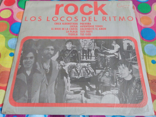 Los Locos Del Ritmo Lp Rock Polvora R