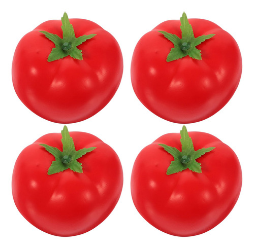 Zerodeko Plantas Artificiales, 4 Tomates Artificiales Realis