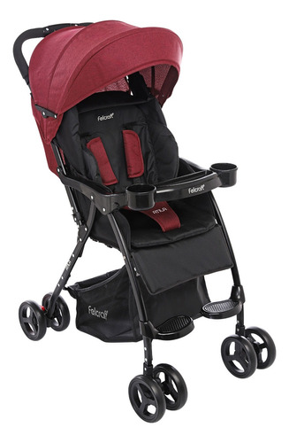 Coche De Paseo Bebe Cuna Multiposiciones Plagado Una Mano