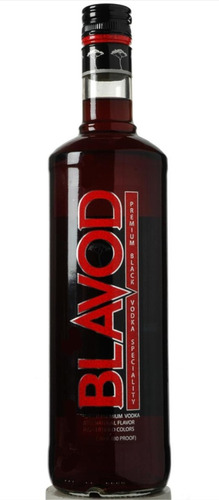 Vodka Blavod Premium Black. Orígen Inglaterra. 1 Litro