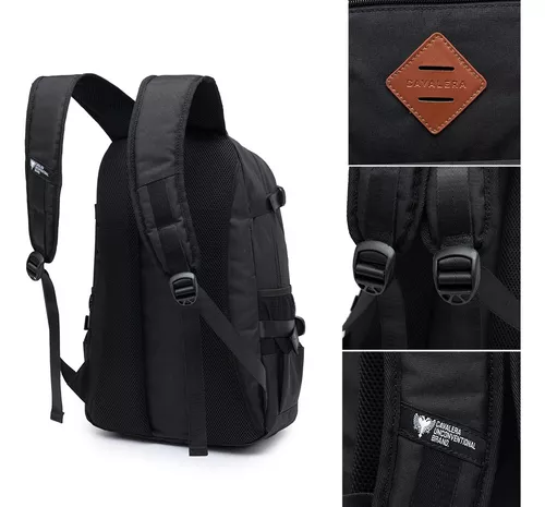 Shoulder Bag Cavalera Bolsa Lateral Casual Urbano Masculina - Preto