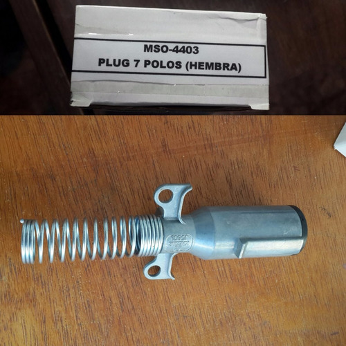 Enchufe Conector De Luz Trailer 7 Polos Hembra 12 Volt Mack