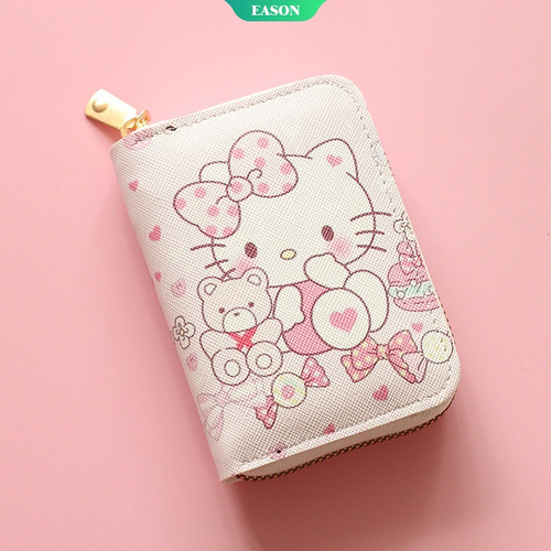 Monedero Sanrio Hello Kitty Melody Con Cierre De Gran Capaci