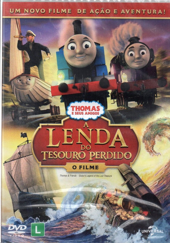 Dvd Thomas E Seus Amigos A Lenda Do Tesouro Perdido Lacrado