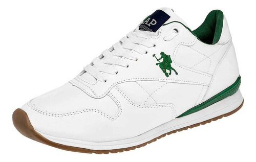 Tenis Mod 2116 Para Hombre American Polo Color Blanco D1