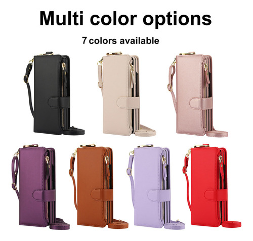 Funda De Cuero For Samsung Galaxy Z Fold 5 Z Fold 4 Z Fold