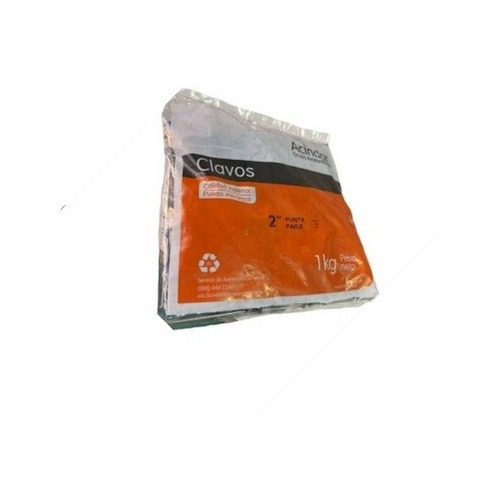 Imagen 3 de 6 de Acindar Clavos Punta Paris 2 Pulgadas (bolsa De 1 Kg)
