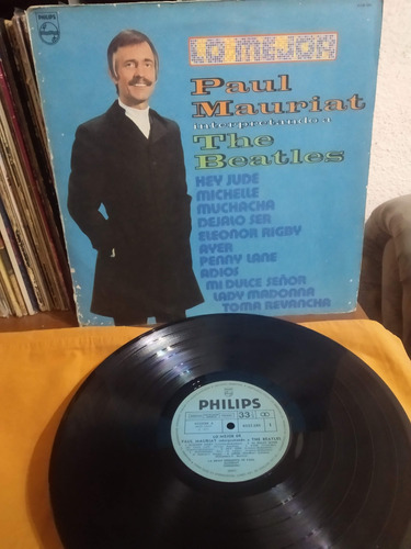 Paul Mauriat - Interpretando A The Beatles Vinilo Lp