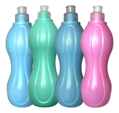 60 Botellas Plasticas Deportivas Con Pico Sport Plastic-art