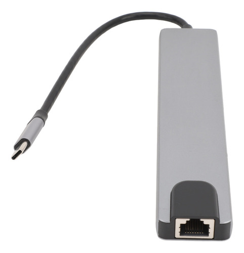 Hub Tipo C 8 En 1, 4k, Interfaz Multimedia Hd, Usb 3.0, 100