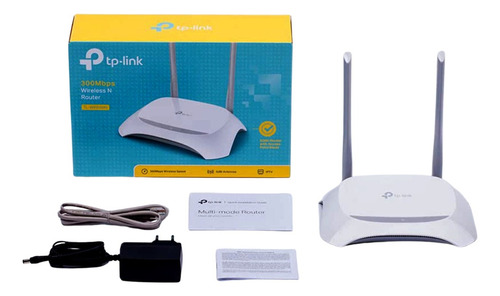 Router Tp-link Tl-wr840n Wifi 2.4 Ghz, 300 Mbps Repetidor