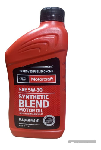 Aceite Semisintetico 5w30 Motorcraft 