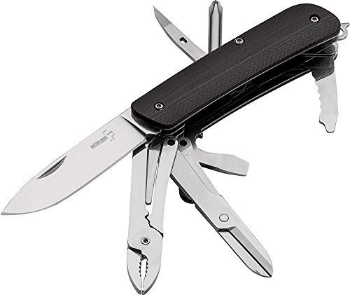 Boker Plus Tech-tool City 2 Herramienta De Cuchillo Con 2 -&