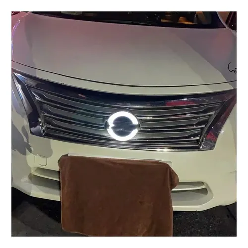 Logotipo Led Para Nissan Dynamic Streamer, Color Blanco, 15,